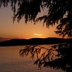 Sunset bench tofino Canada 2