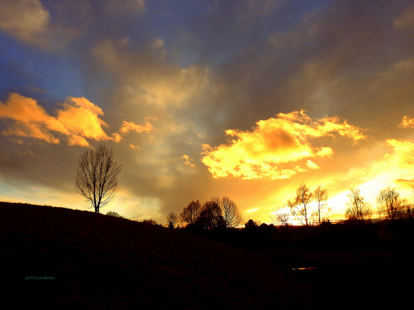 Sunset Berlin Mahlsdorf 