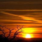 Sunset beyond Grand Canyon