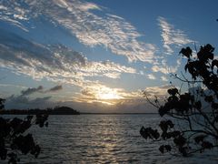 sunset Bora Bora