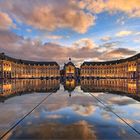 Sunset Bordeaux Place de la Bourse