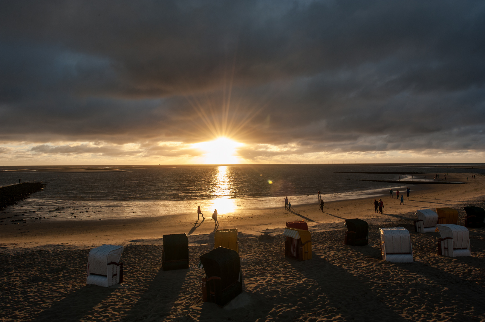 Sunset Borkum