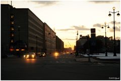 Sunset Boulevard in St.Petersburg