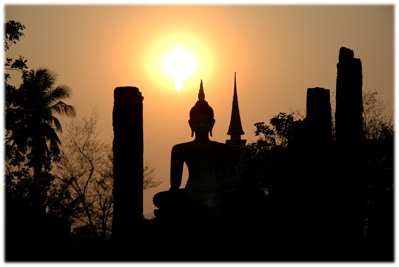 Sunset-Buddha