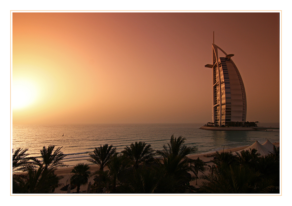 Sunset @ Burj al Arab