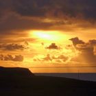 Sunset, Burra Isle, Shetland