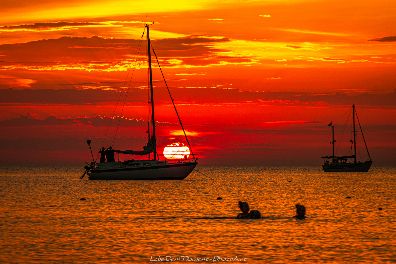 Sunset by the Sea