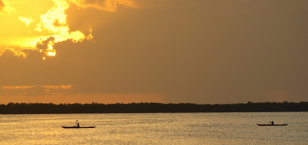 [...sunset canoeing...]