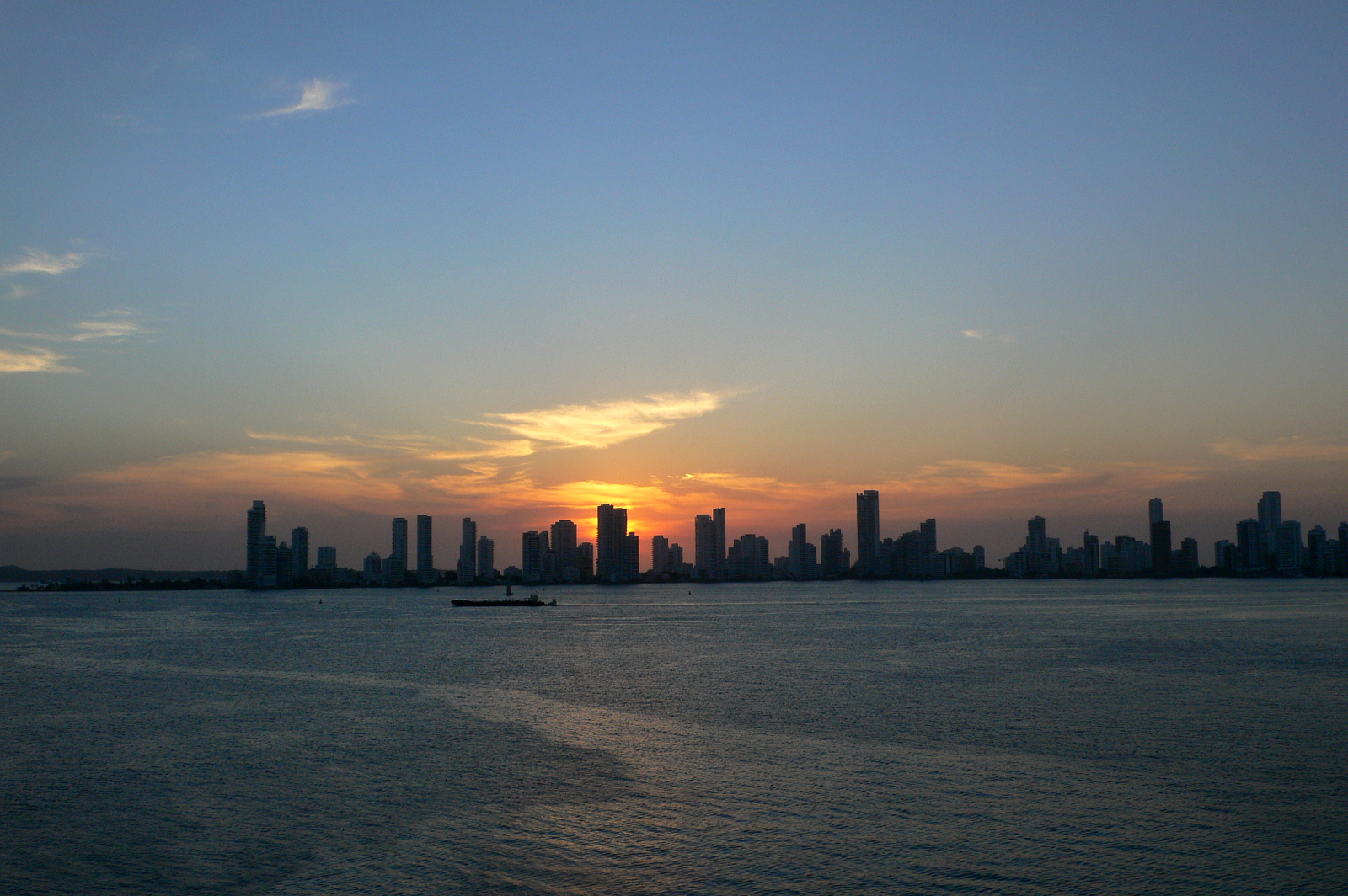 Sunset Cartagena Colombia