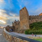 sunset castillo, Ponferrada