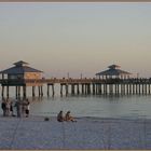 Sunset Celebration at Ft. Myers Beach