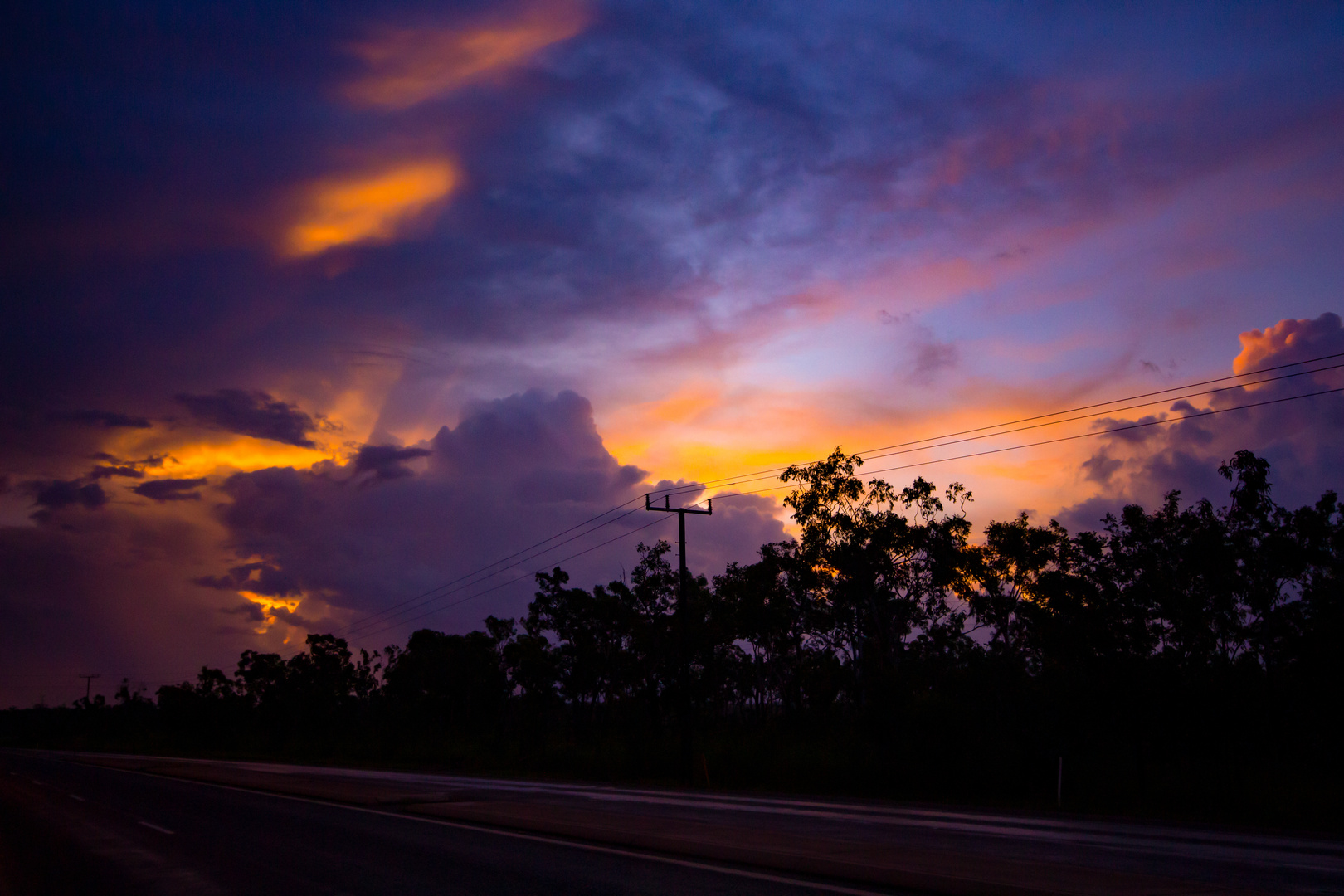 Sunset @ Channel Island Road