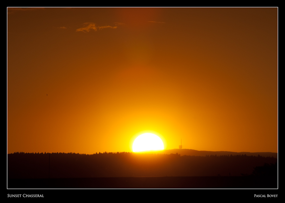 Sunset Chasseral