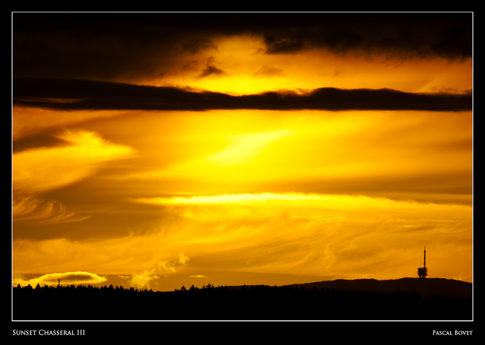 Sunset Chasseral III