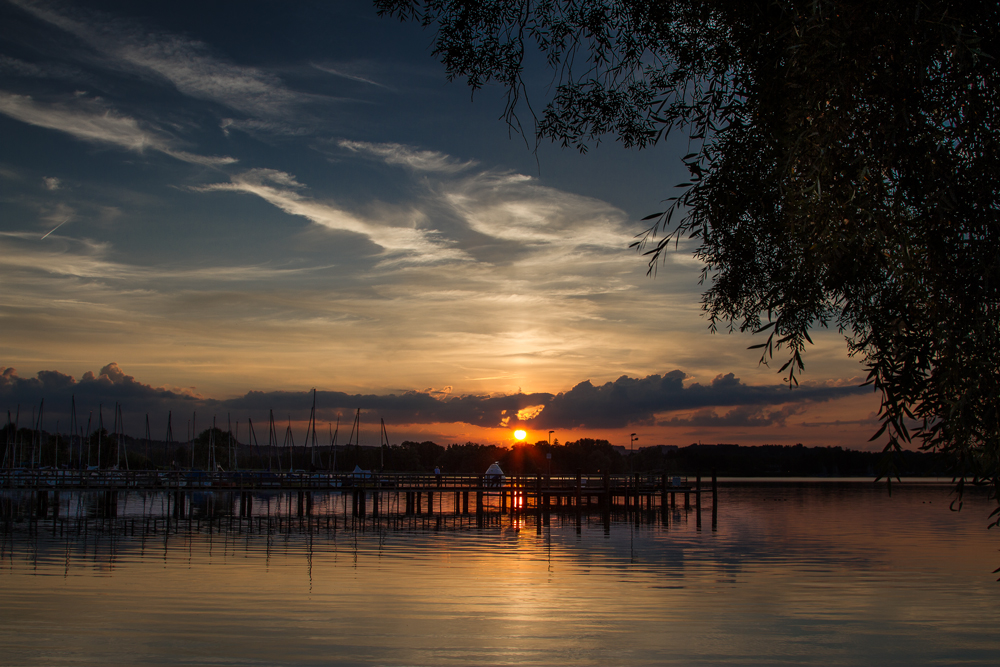 Sunset Chiemsee