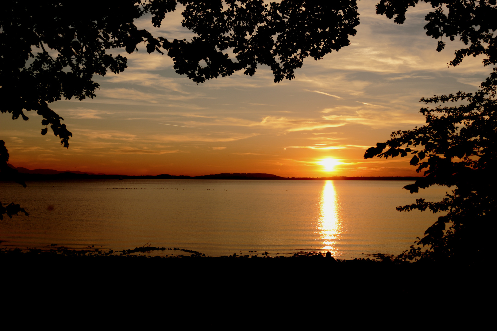 Sunset Chiemsee