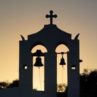 sunset church