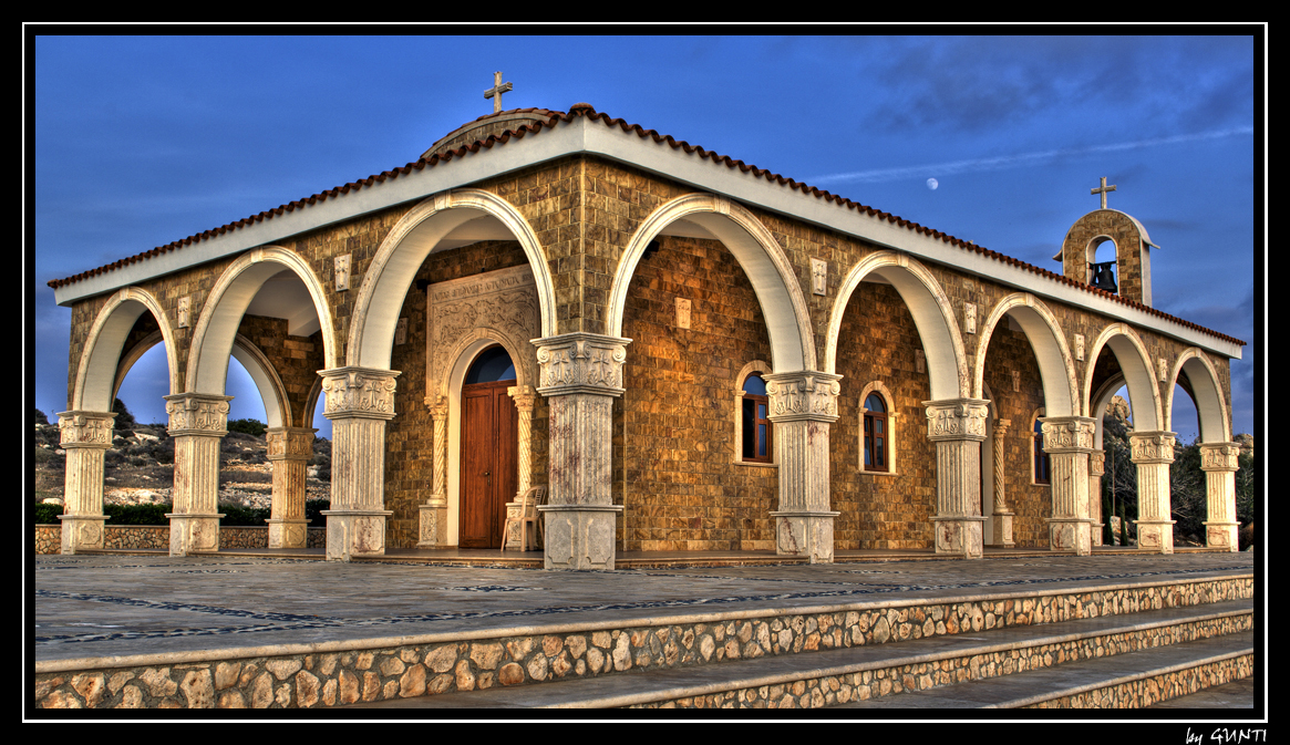 Sunset Church (HDR)