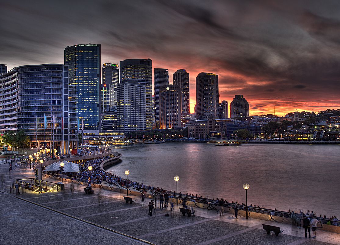 Sunset @ Circular Quay