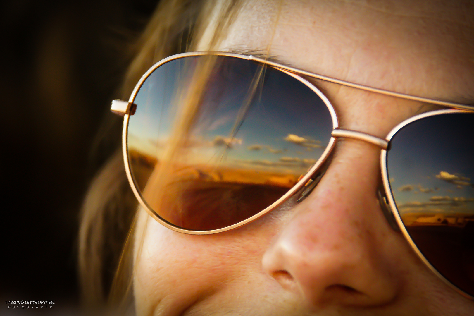 Sunset Close Up Portrait in the Grand Canyon