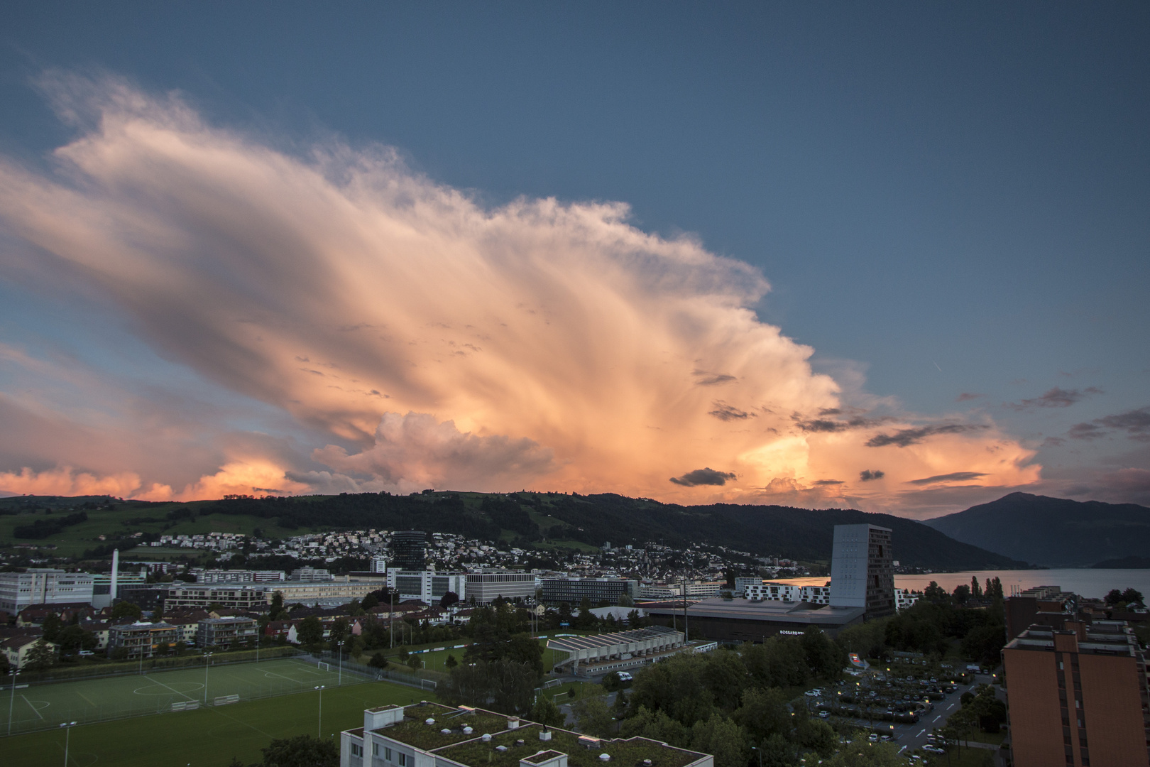 Sunset cloud