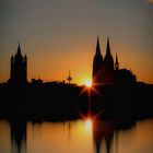 sunset Cologne 