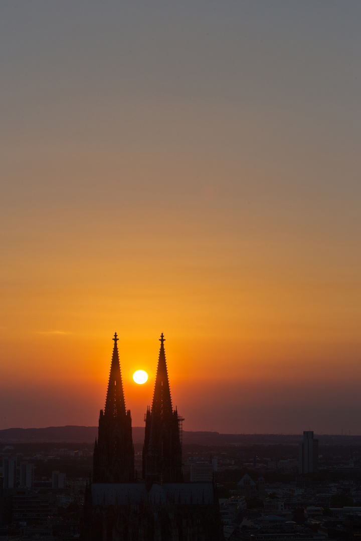 sunset cologne Cathedral / Kölner Dom 