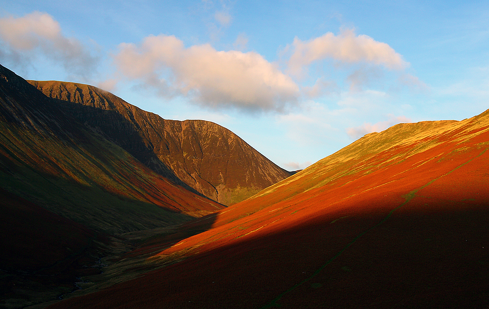 Sunset Colours in The Lakes