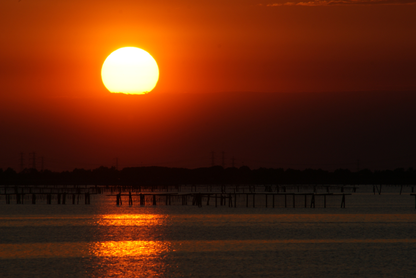 Sunset Delta del Po