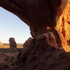 Sunset Double Arch