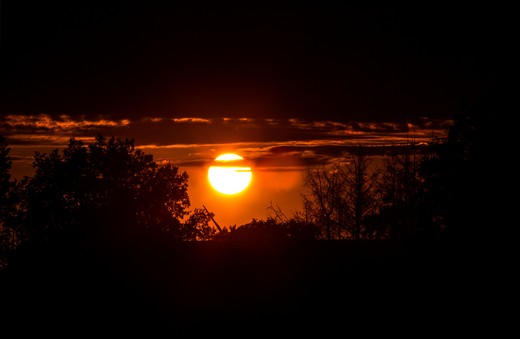 Sunset, Dülmen, Germany