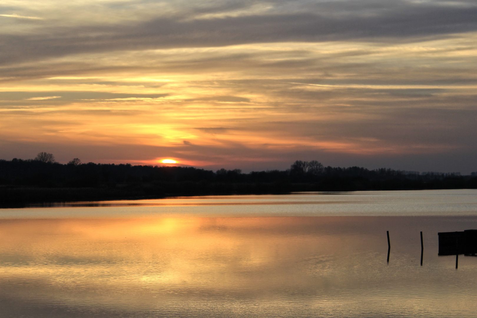 Sunset Dümmersee