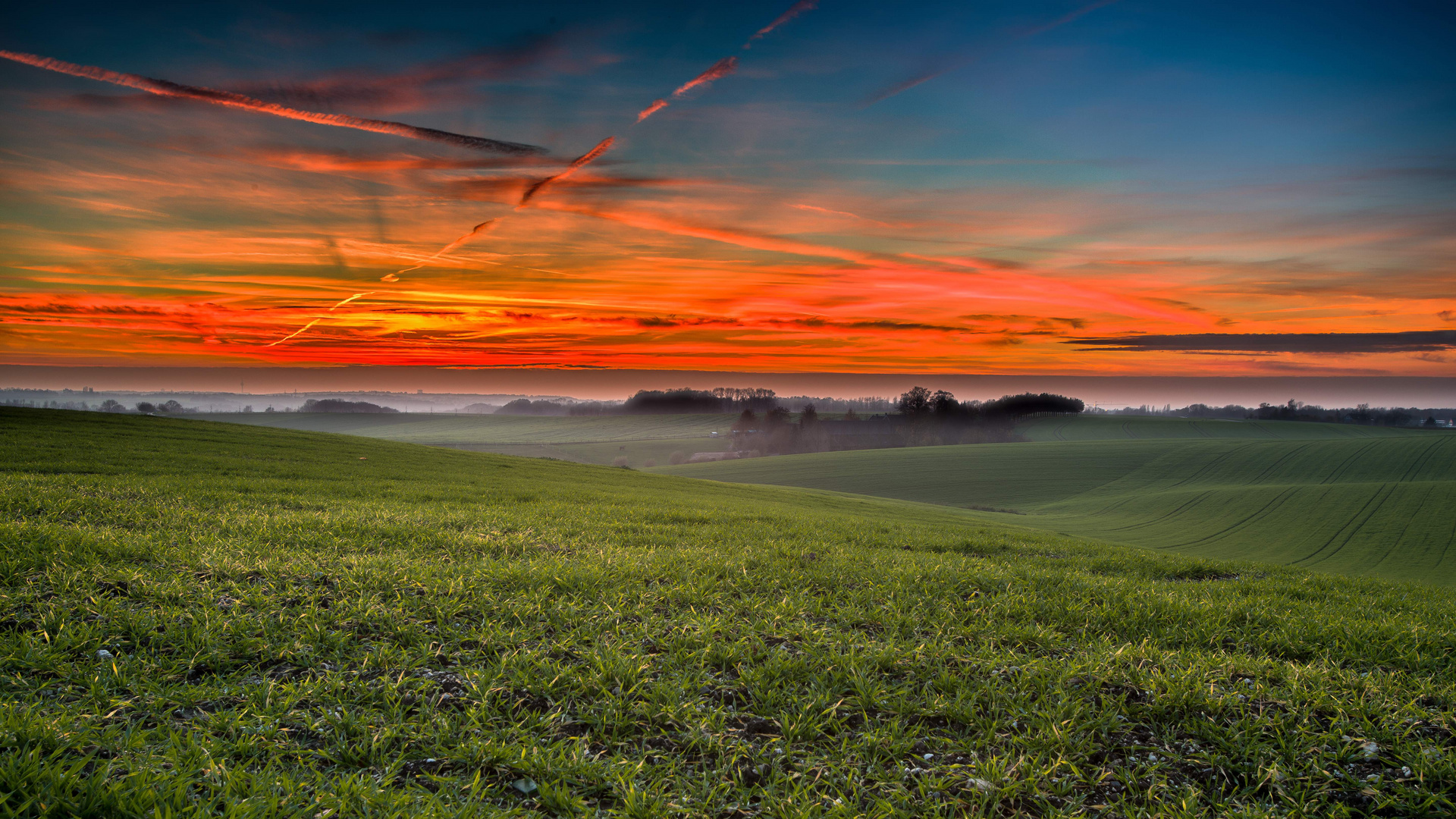 Sunset @ Düsseldorf