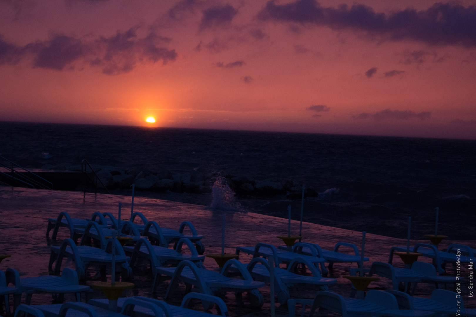 Sunset during thunderstorm 2