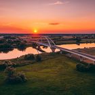 Sunset Elbebrücke