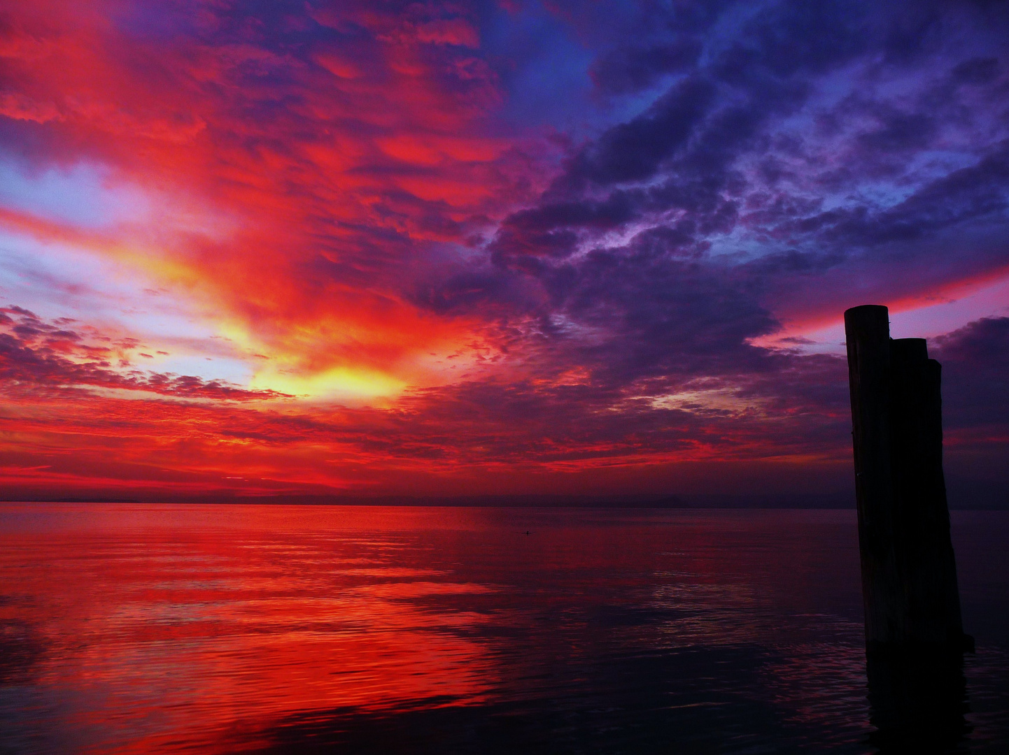 Sunset en Bardolino