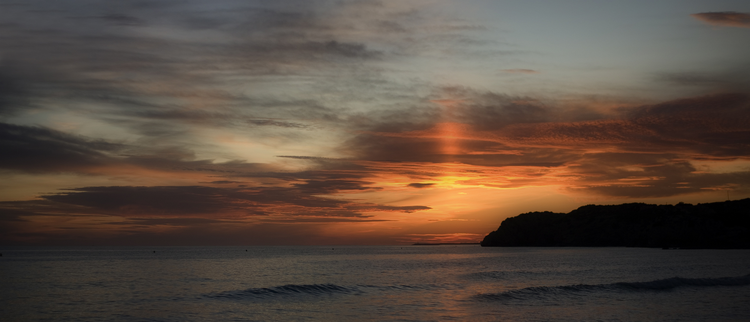 sunset en Garraf