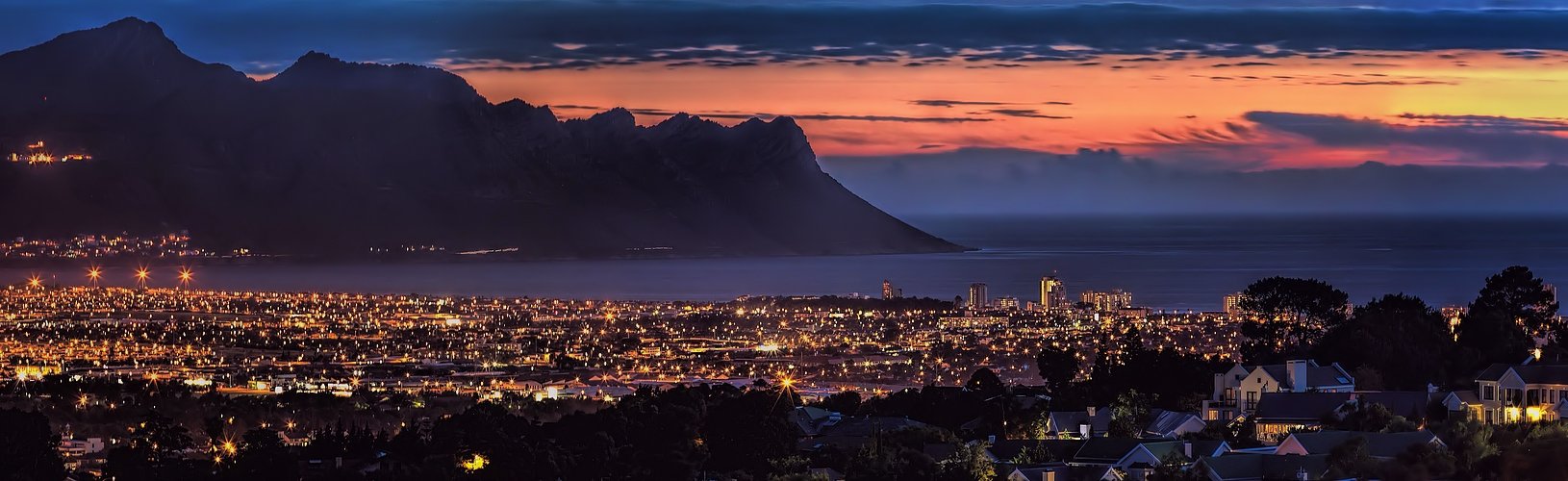 Sunset False Bay, South Africa