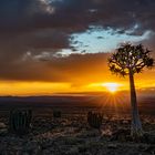 Sunset Fish River Canyon Namibia