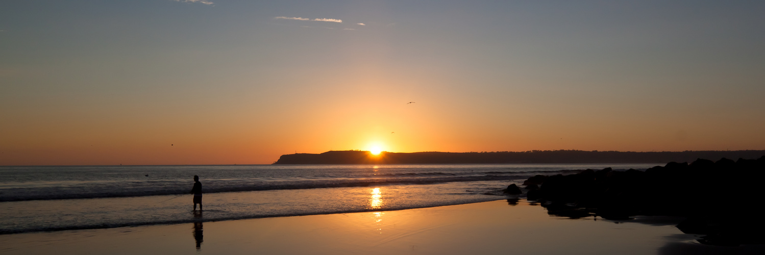 Sunset Fisherman 3