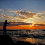 SUNSET FISHERMAN