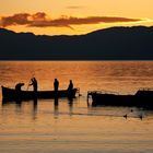 Sunset fishermen