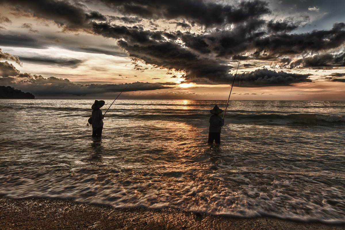 Sunset Fishing