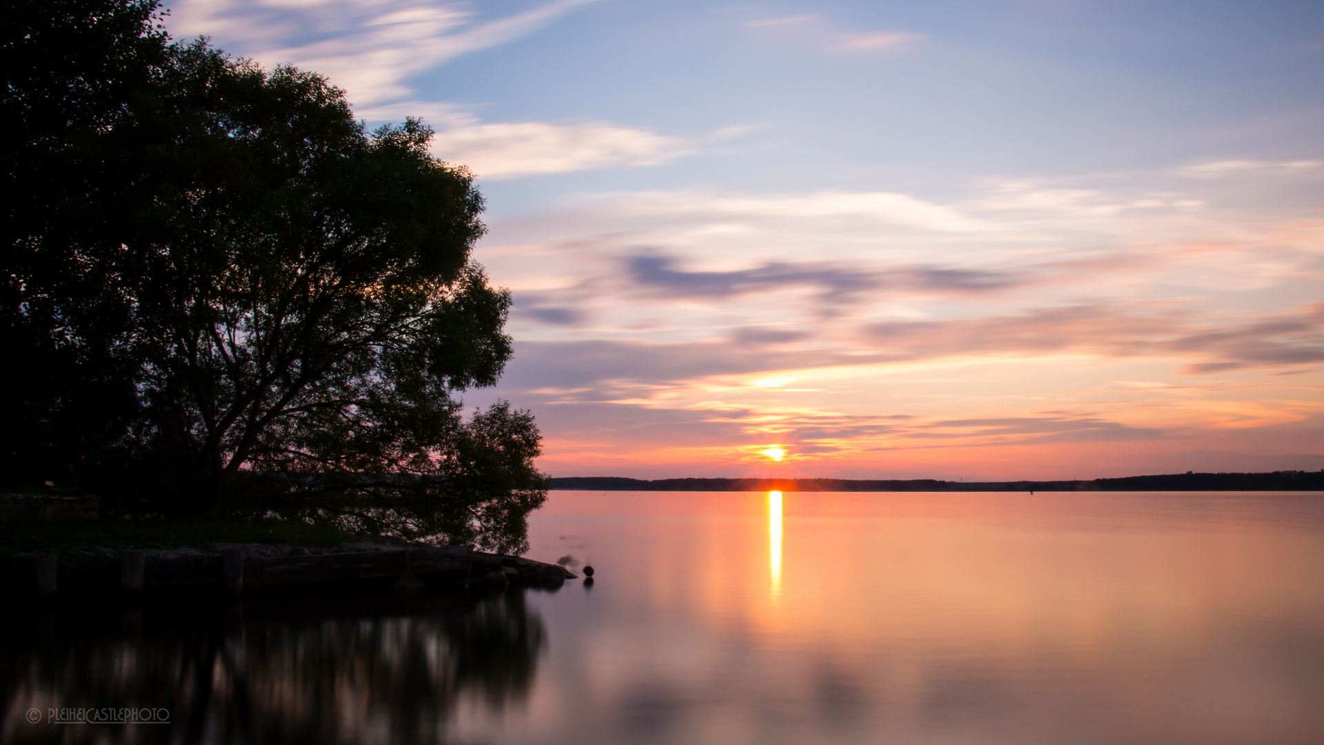 Sunset Fleesensee