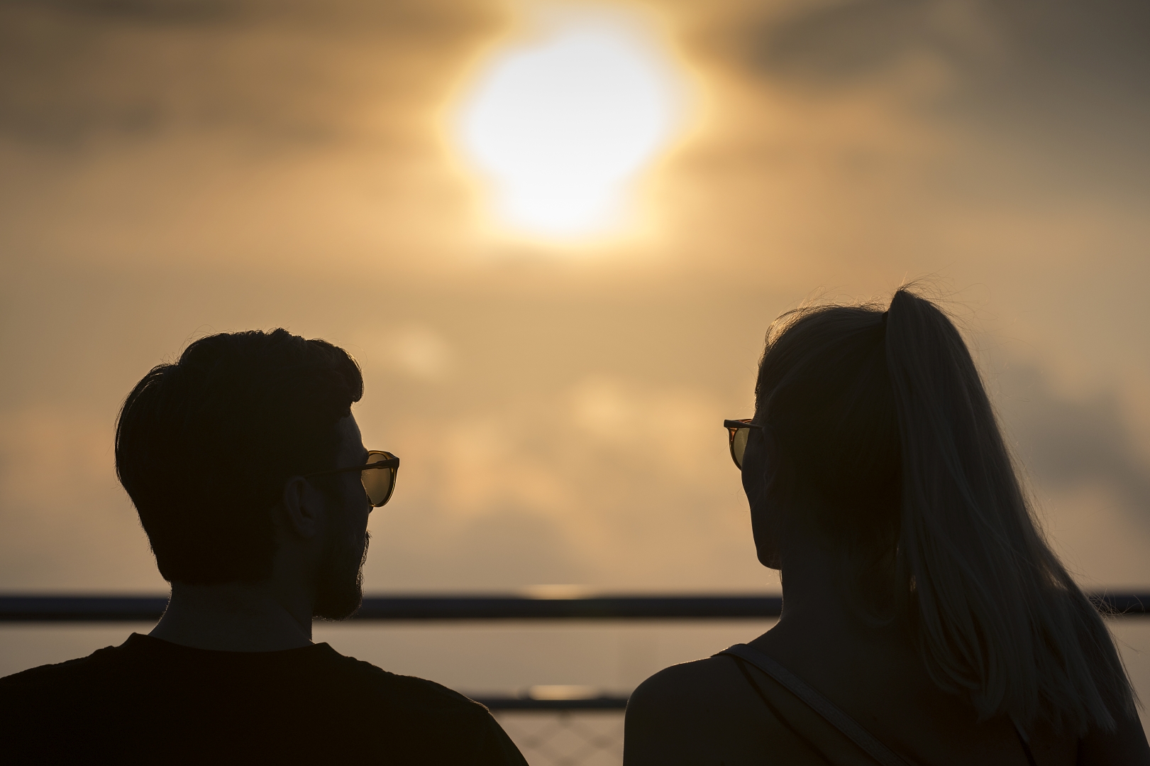 sunset for two