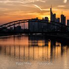 Sunset Frankfurt Skyline