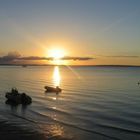 Sunset, Fraser Island