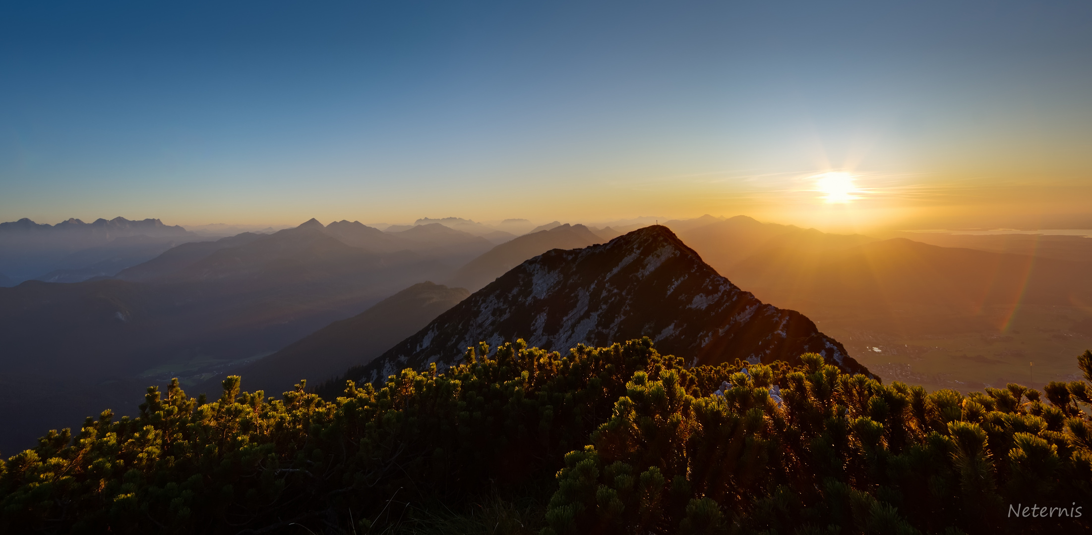 Sunset from Above