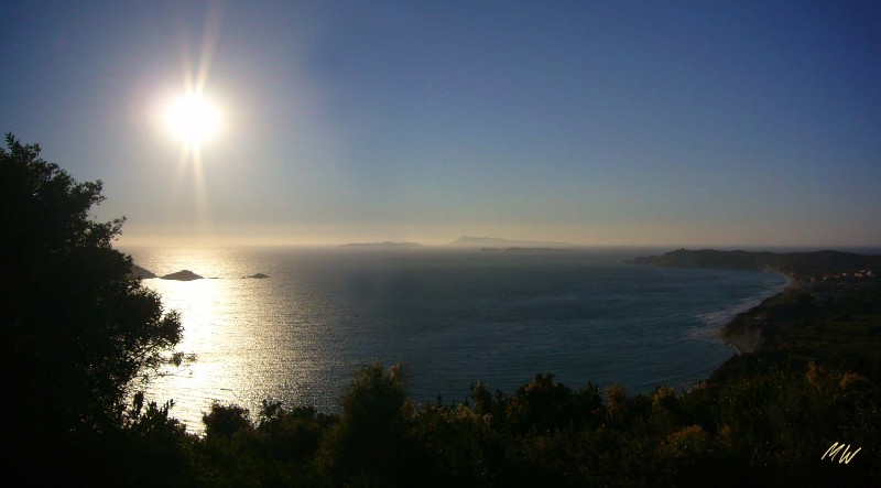 Sunset from Afionas (Corfu)