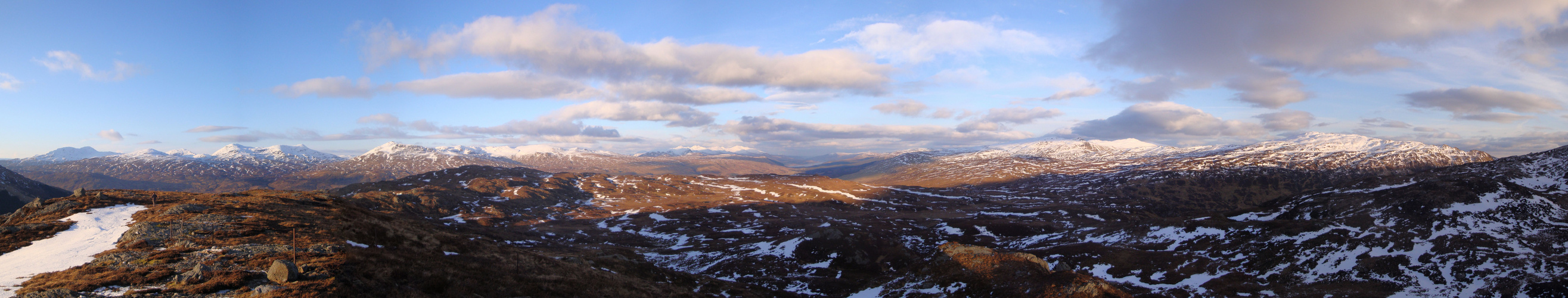 Sunset from beneath Ben More